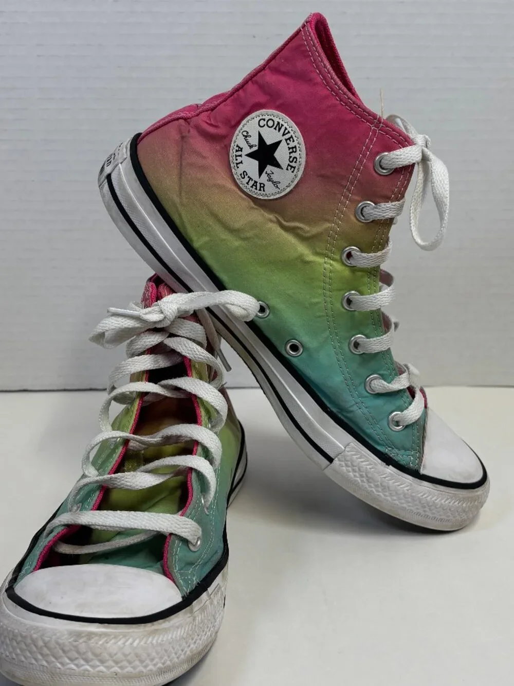 CONVERSE TAYLOR Kids All Star Rainbow Pride High Tops Kids